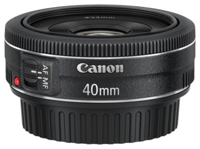 Canon EF 40mm f/2.8 STM Lens.